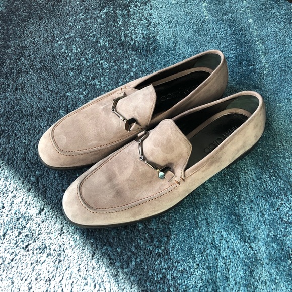 Brand new Jimmy Choo suede loafers